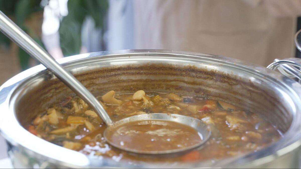 A warm bowl of chili and even warmer hearts brought Hendersonville residents together Sunday afternoon as the community rallied to support neighbors and utility crews working to restore power after days of outages.