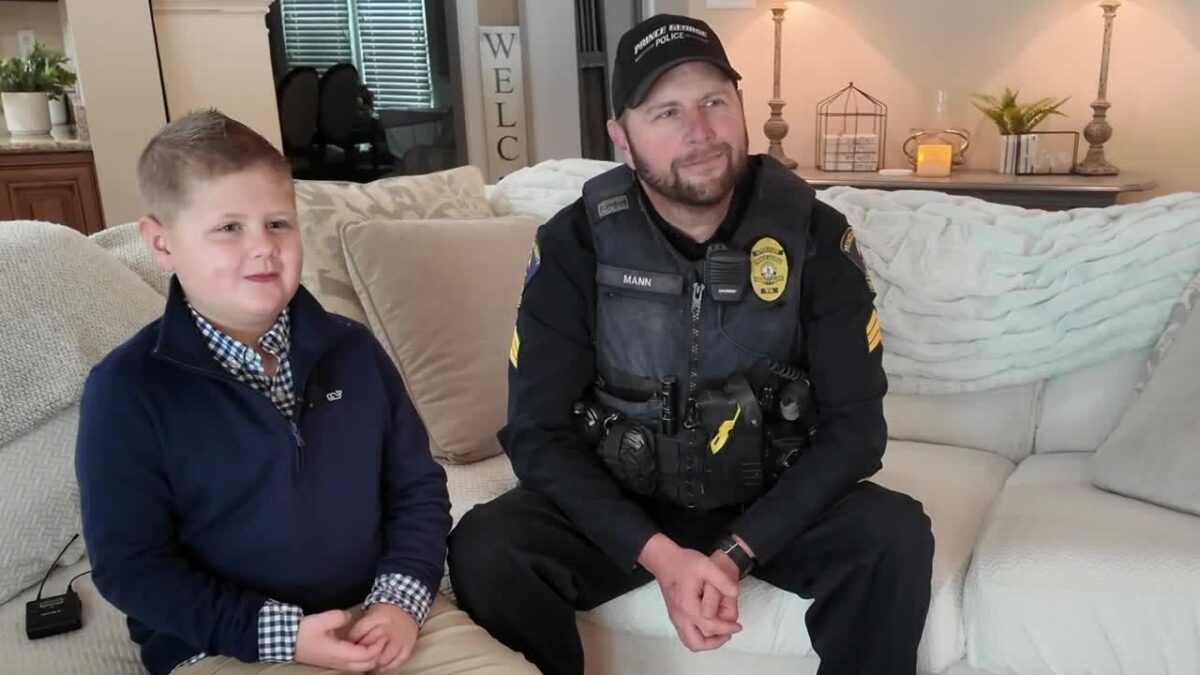 Ledger Mann and his father