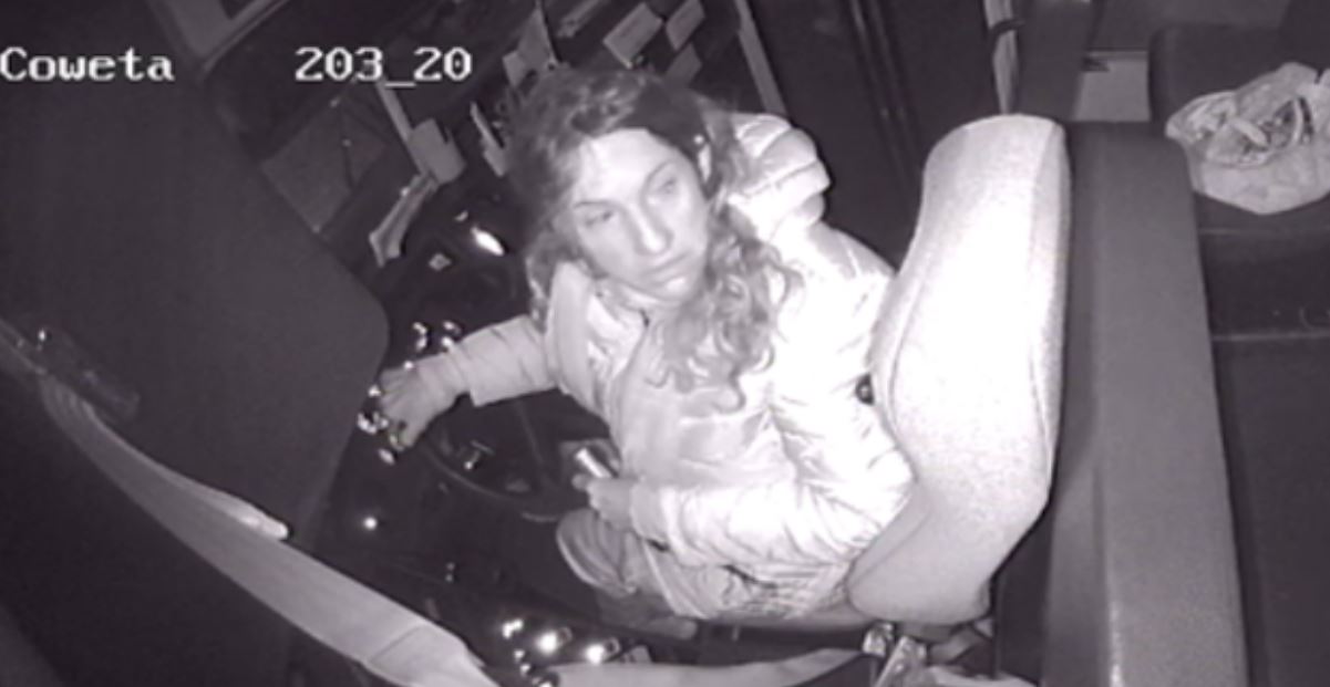 Deputies in Coweta County say they've arrested a woman accused of stealing a school bus and taking it for a joyride earlier this month.