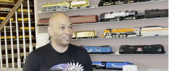 A Gwinnett County man has turned a lifelong fascination with locomotives into a global online community
