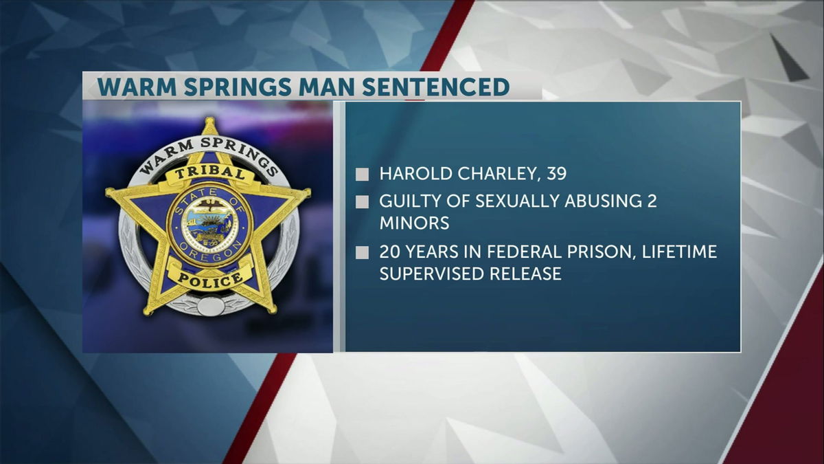 Warm Springs man sentenced to 20 years in federal prison for abusing two minors