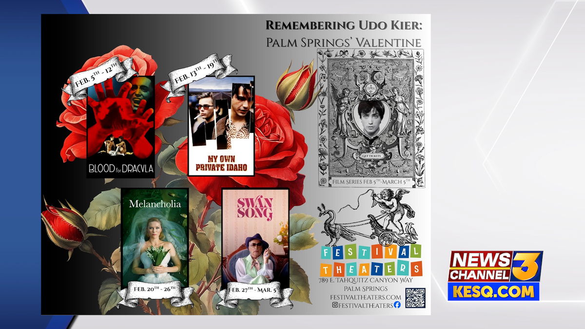 Festival Theaters in Palm Springs to screen Udo Kier films