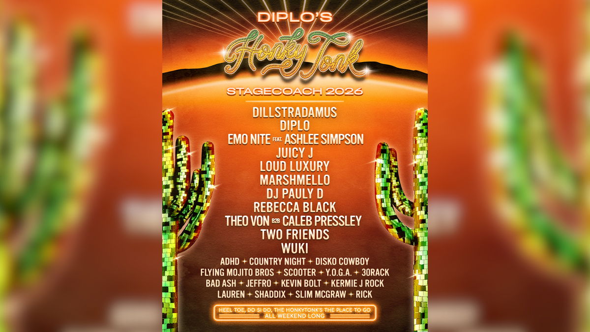 Stagecoach releases lineup for Diplo’s Honkytonk; DJ Pauly D