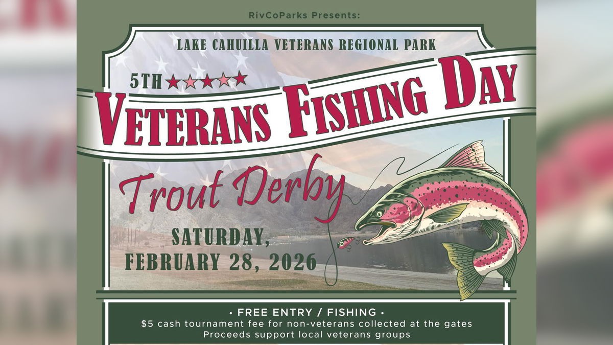 Fishing Derby in La Quinta on Saturday to support veterans