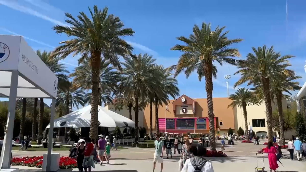 BNP Paribas Open highlights entertainment