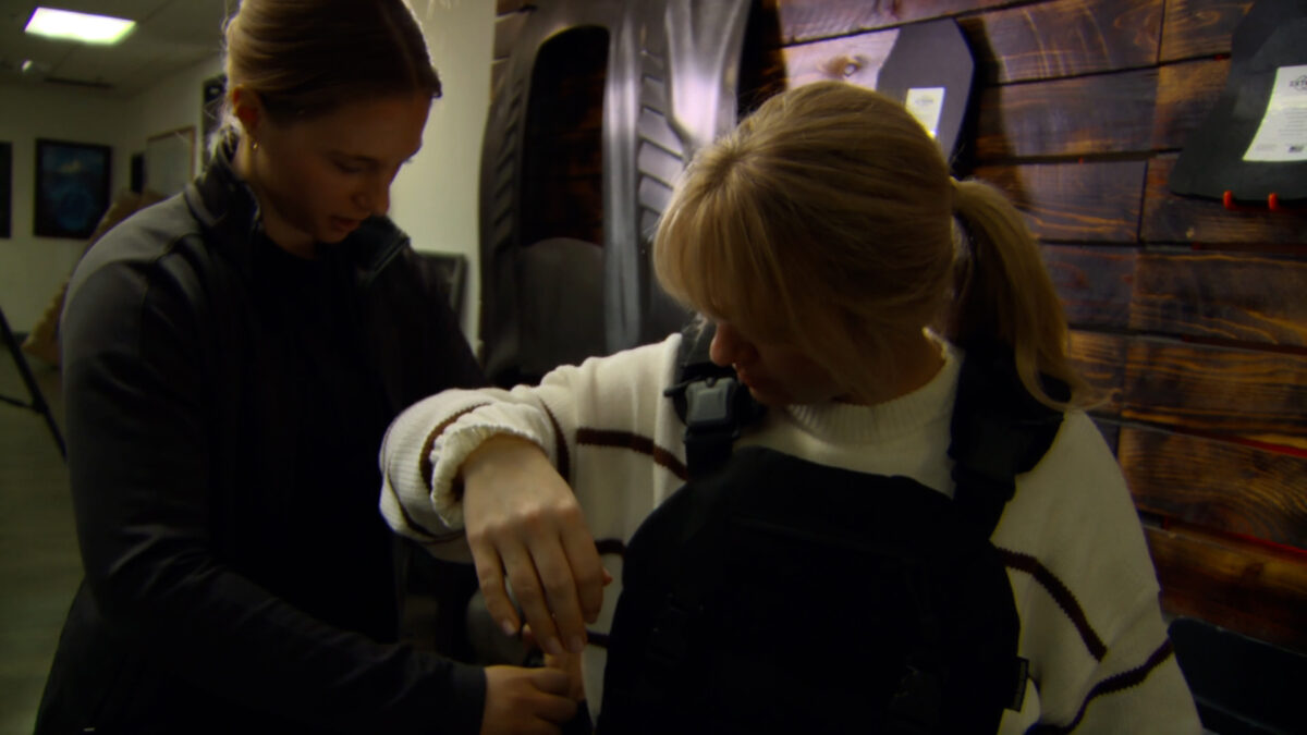 Extremis Systems are the first company to come out with body armor specifically for women.