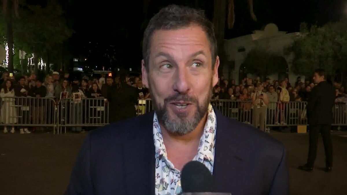 Adam Sandler thrills fans