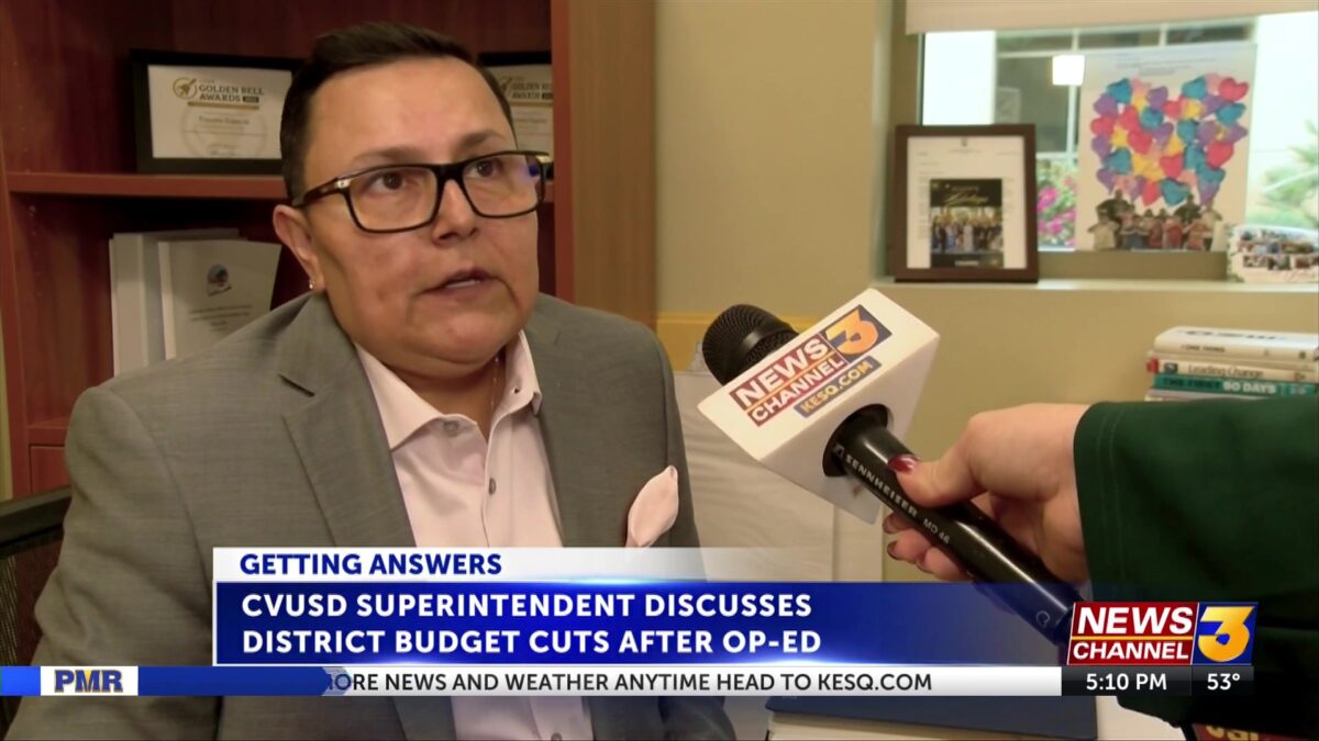 CVUSD Superintendent