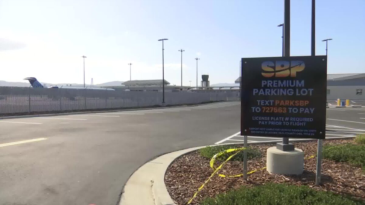 SLO County Airport adding more parking with new premium lot