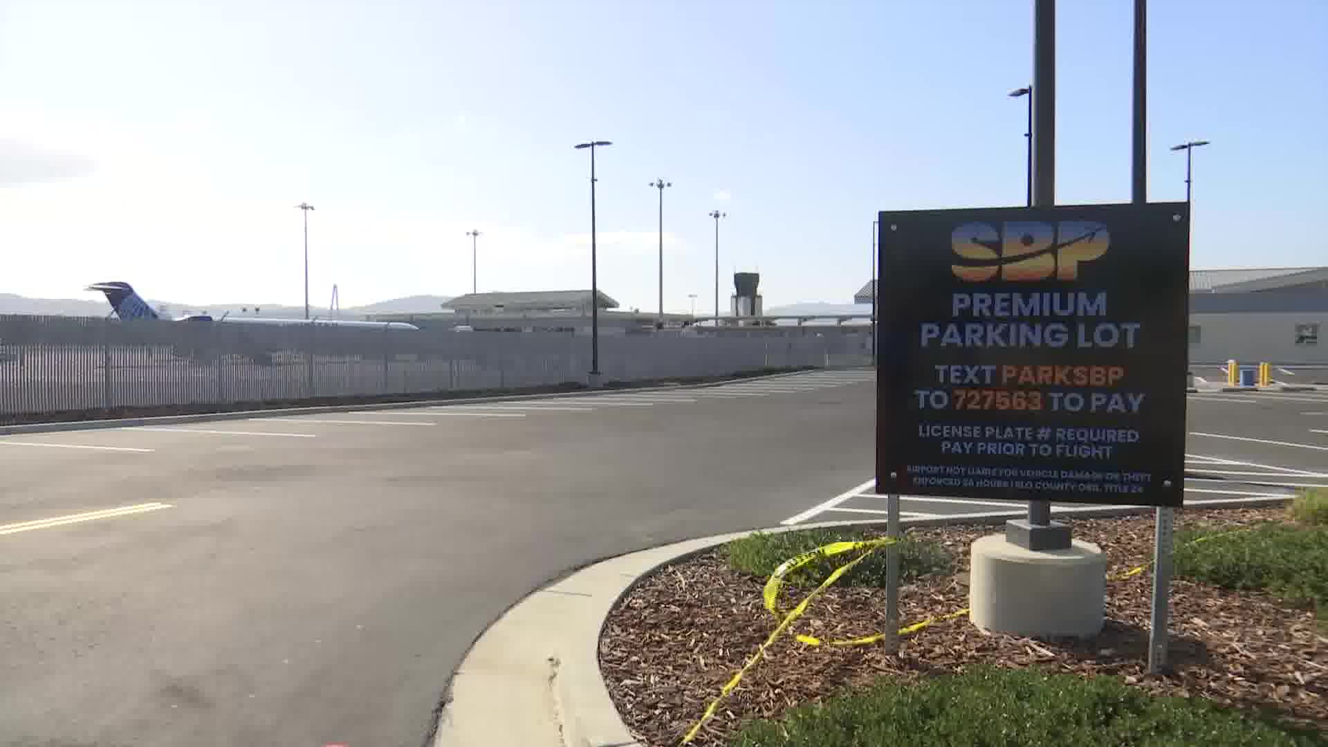 SLO County Airport adding more parking with new premium lot