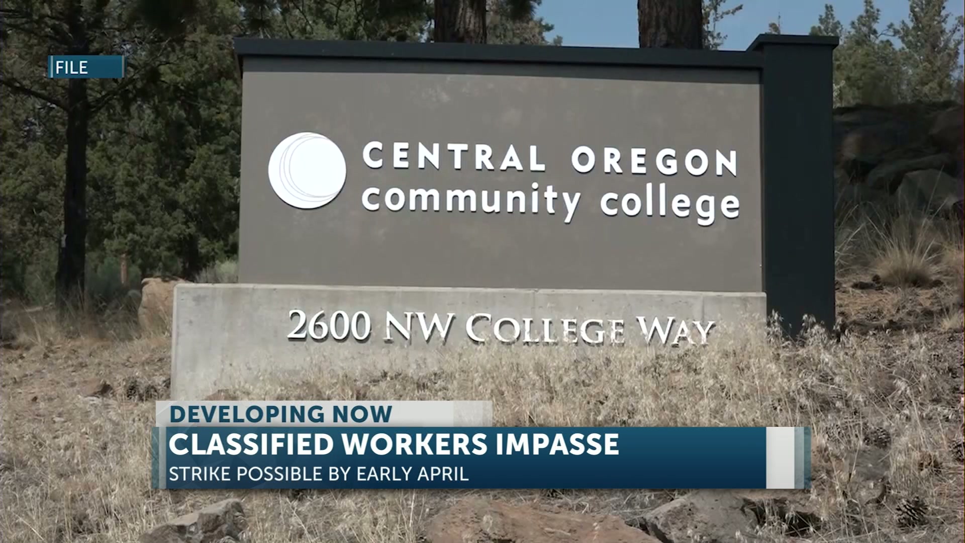 COCC president responds after classified workers declare impasse