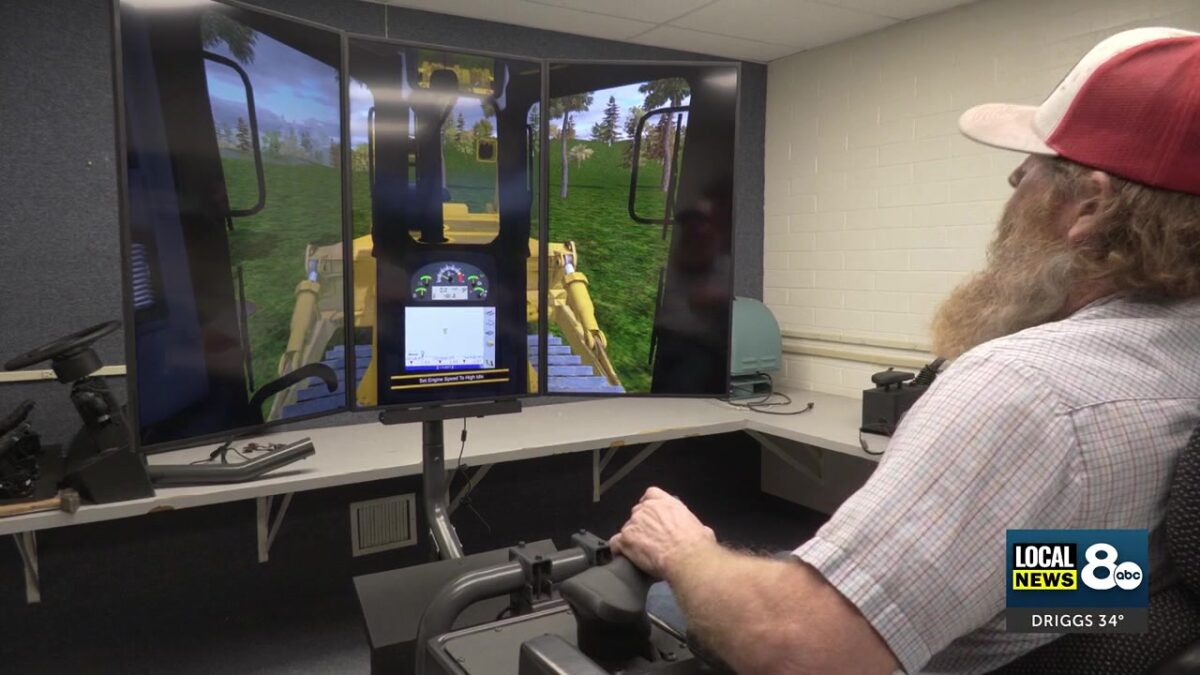 High School simulators bridge labor gap for Idaho Construction industry