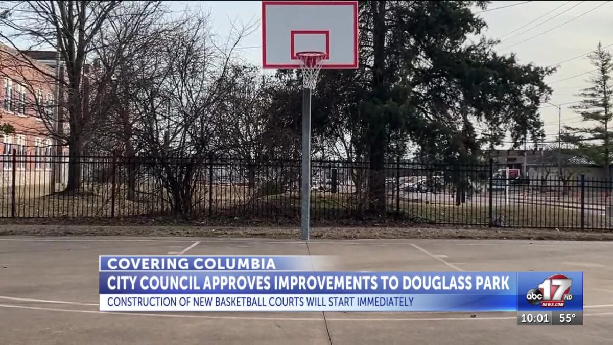 Columbia City Council approves new design of Douglass Park basketball courts