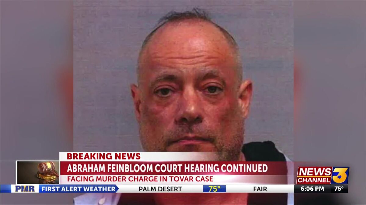 Abraham Feinbloom appears in court on murder charge in death of T’Neya Tovar