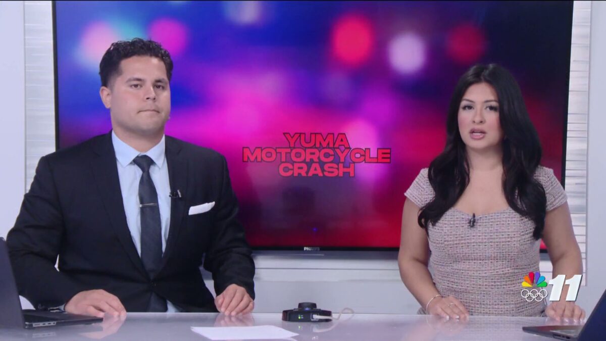 Man in Phoenix hospital following crash involving motorcycle