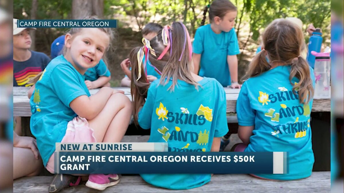 Camp Fire Central Oregon says it will use grant to build character