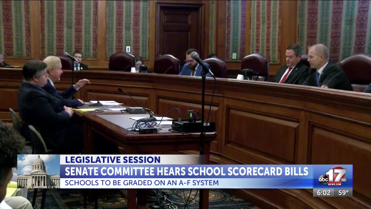 Witnesses push for transparency during school report card bill Senate hearing