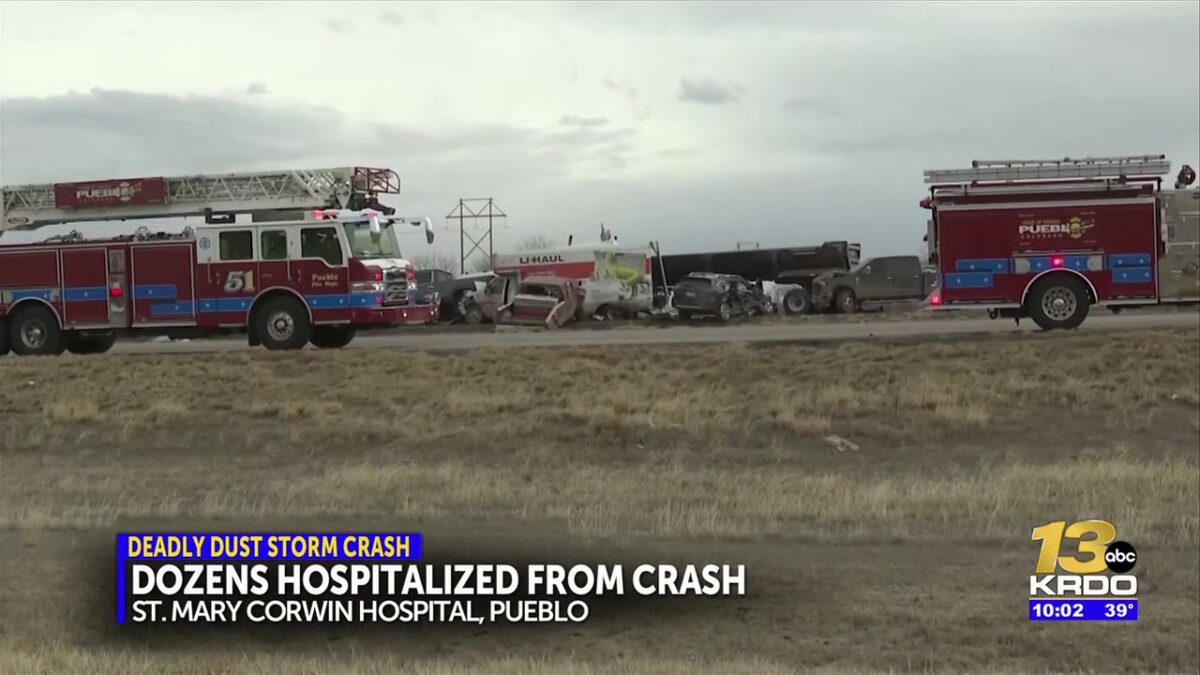Four killed in dust storm crash identified by Pueblo County Coroner