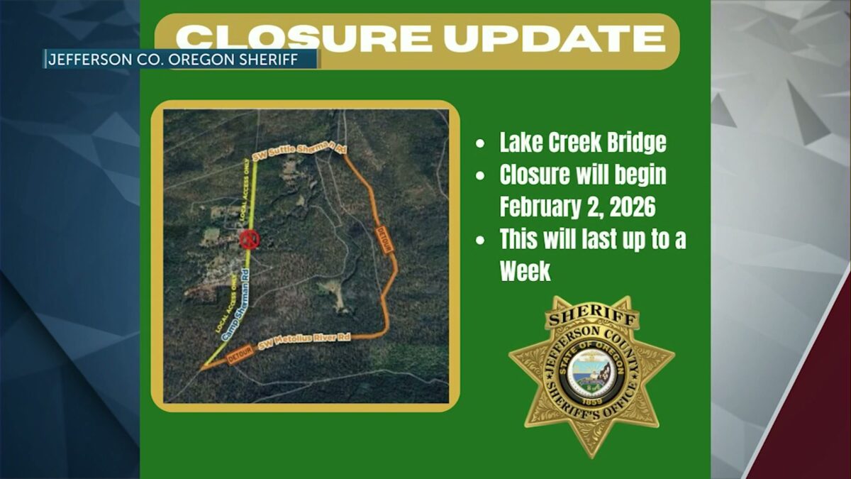 Lake Creek Bridge repair to begin next week