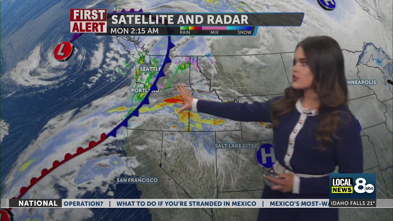 Sunny start to the week with wet weather on the horizon