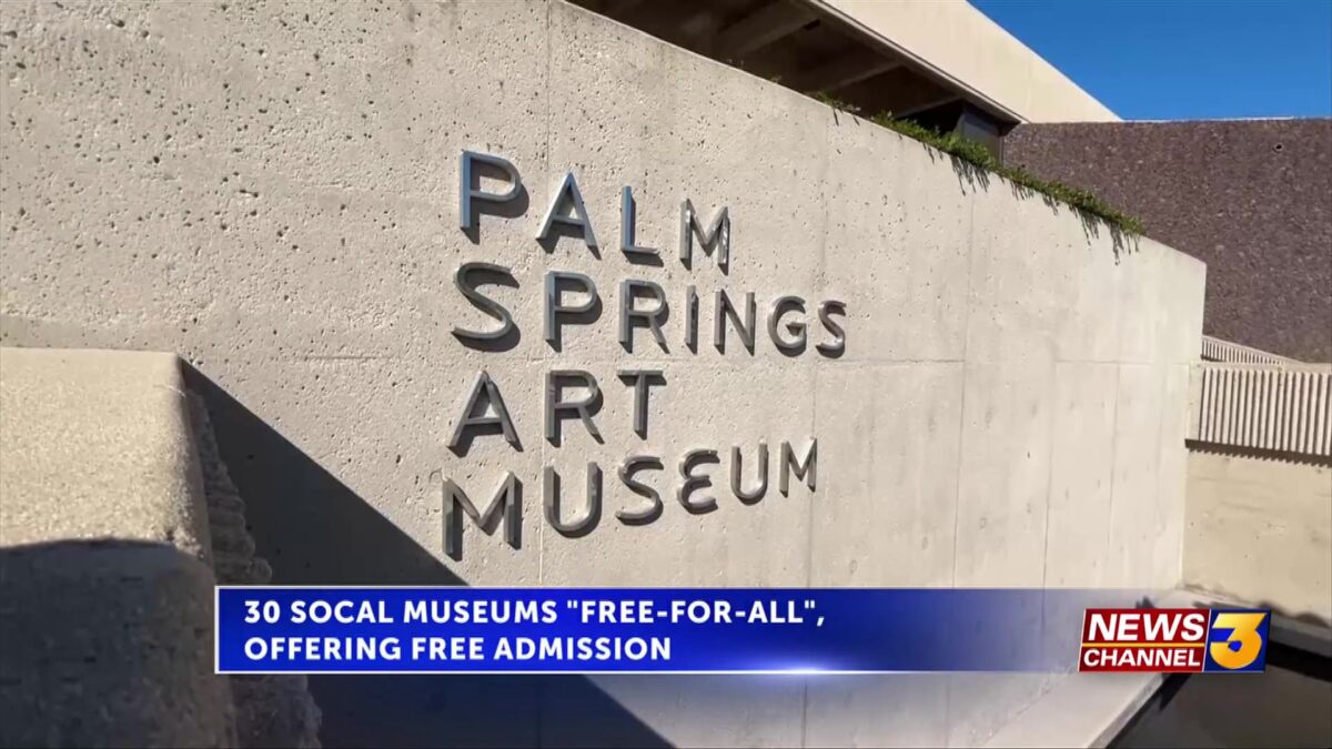 Palm Springs Art Museum offers free admission as part of regional Free-for-All Day