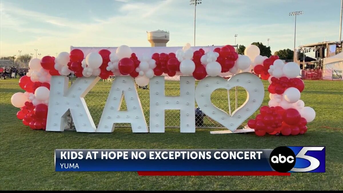 Kids at Hope Yuma hosts No Exceptions 2026 Concert