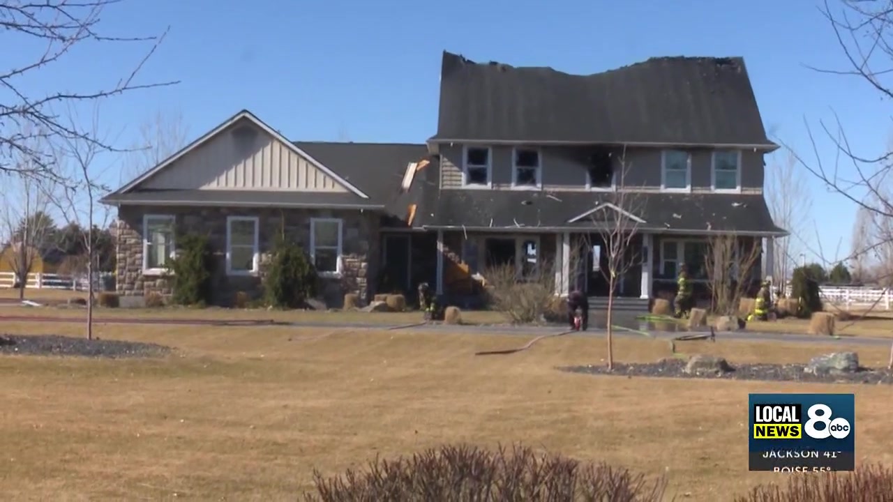 Fire destroys Bonneville County home