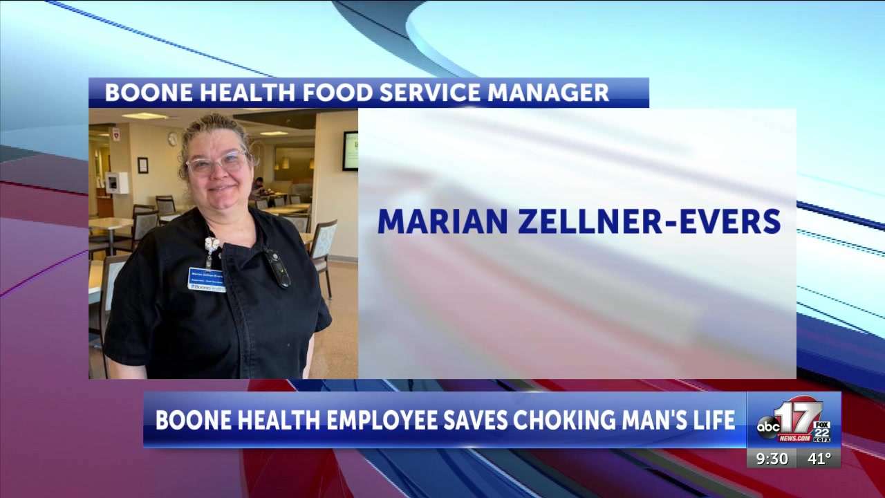 Boone Health food service worker saves choking man