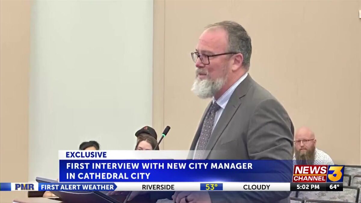 EXCLUSIVE: New city manager speaks about the future of Cathedral City