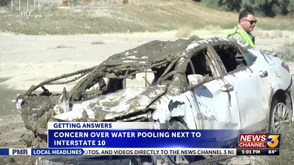 Community concerned over water basins next to freeway after fatal crash