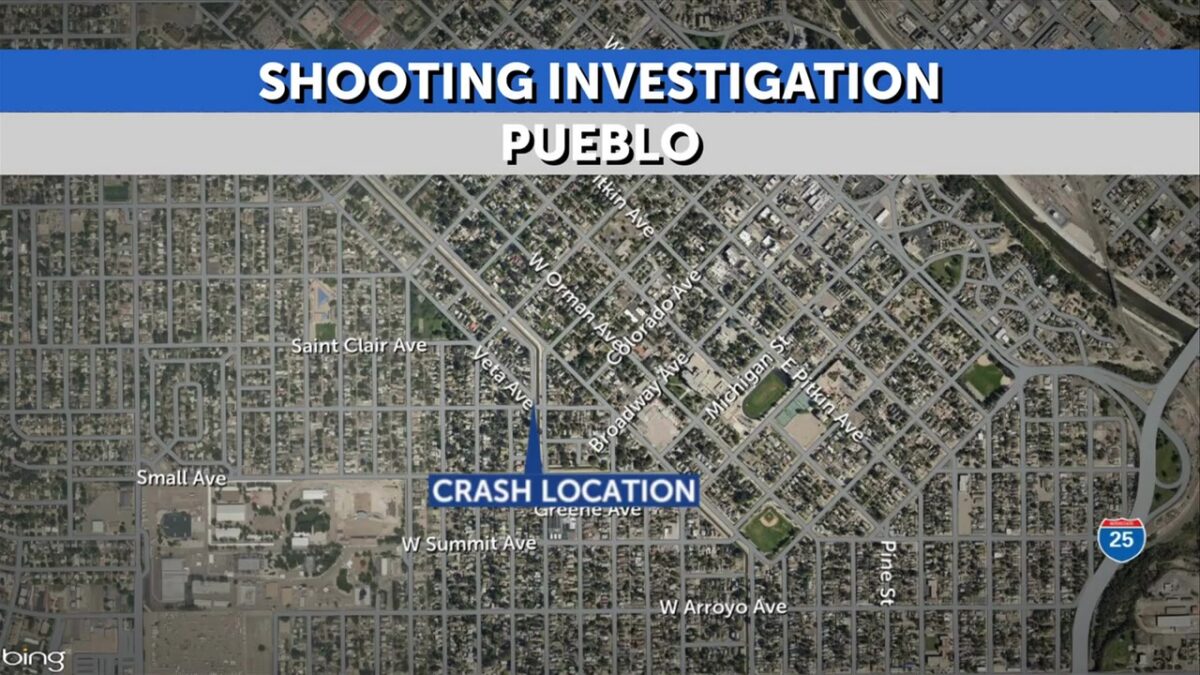 Car chase and shooting leave one person with life-threatening injuries in Pueblo