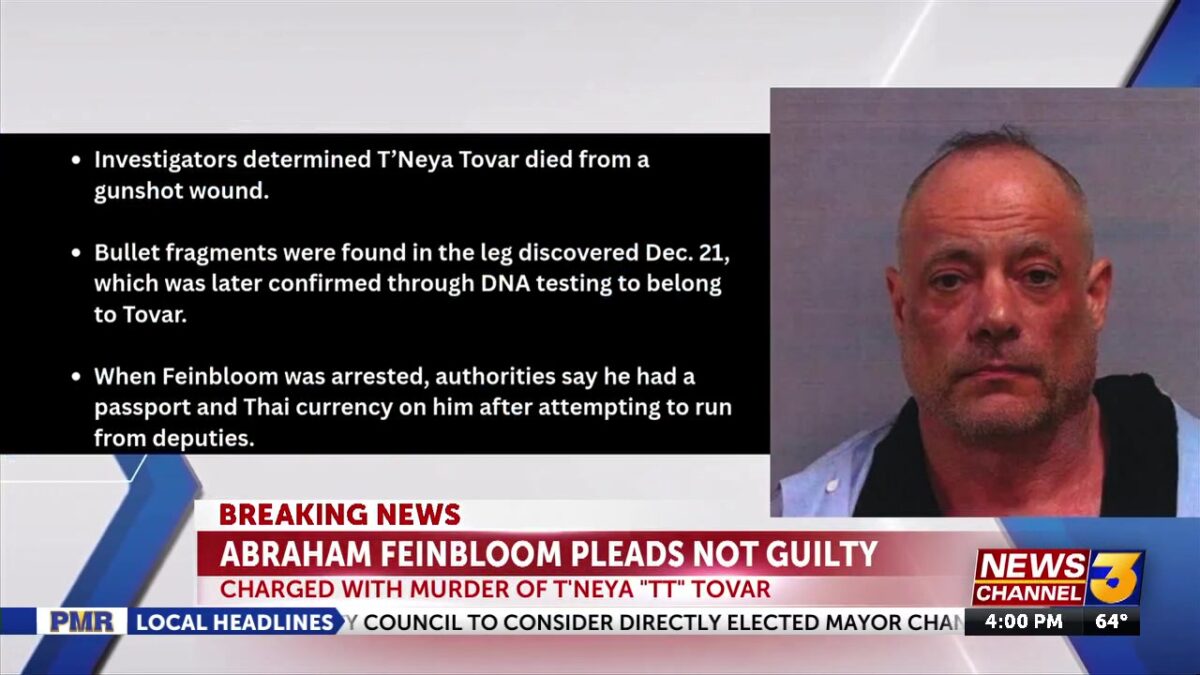 Salton City man pleads not guilty to murder charge in T’Neya Tovar case