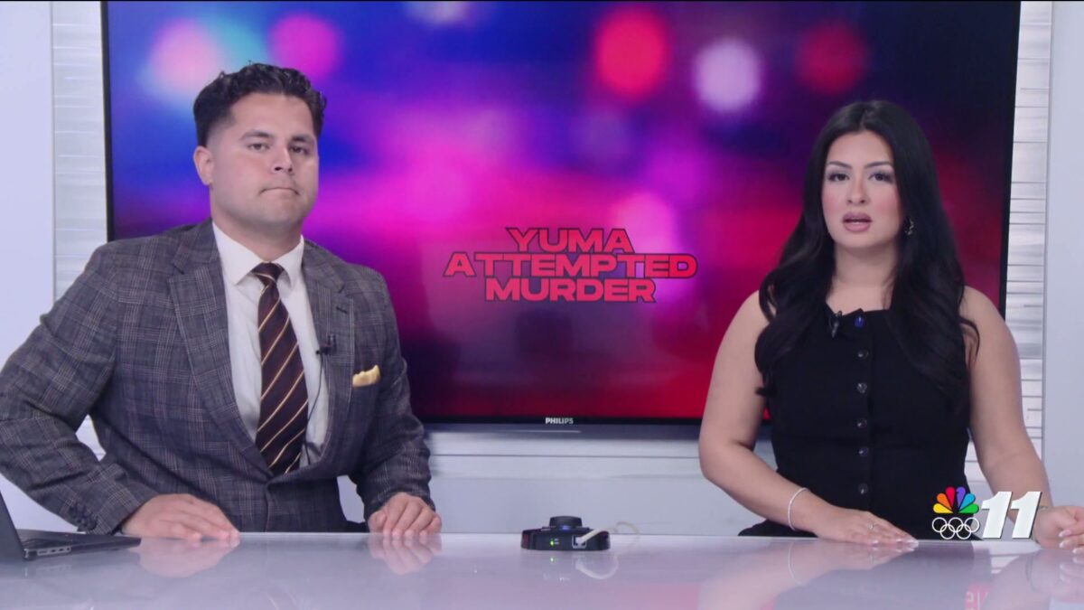 Suspect in shooting near Yuma Civic Center read his formal charges