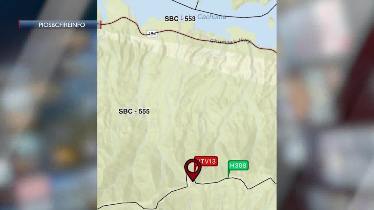 Man dies in solo vehicle crash off Camino Cielo Road