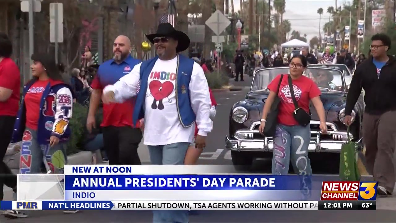 Indio hosts for annual Presidents Day Parade