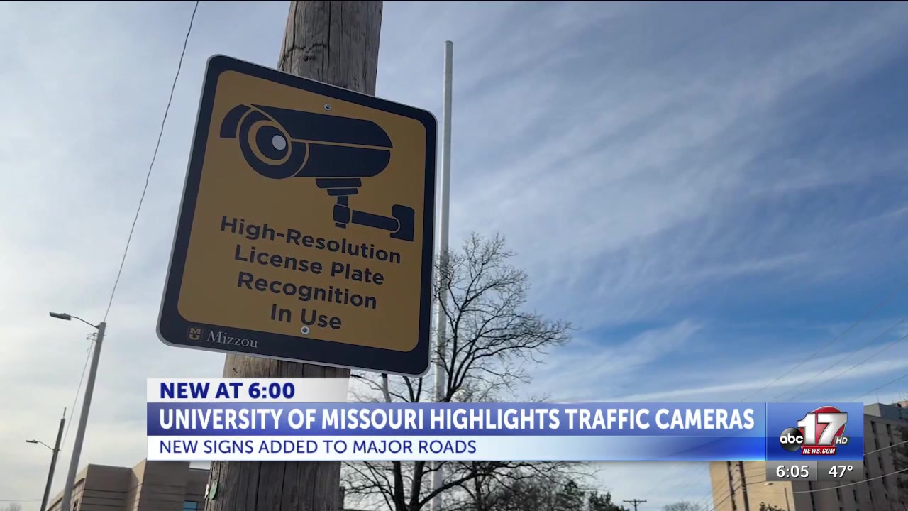 MU students take notice of license plate camera signs on campus