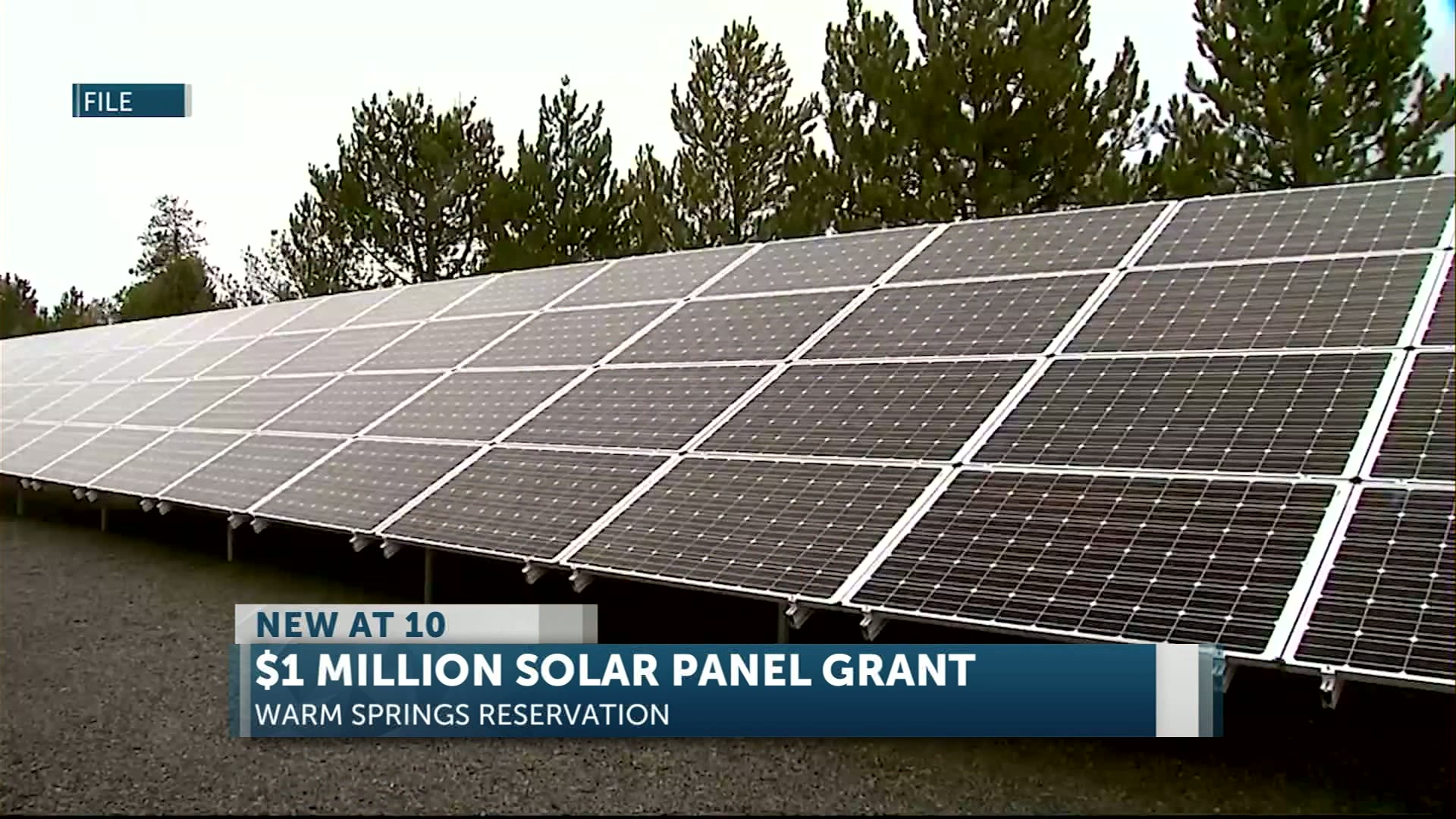 Warm Springs Tribes awarded $1 million state grant for Tribal housing solar and battery storage