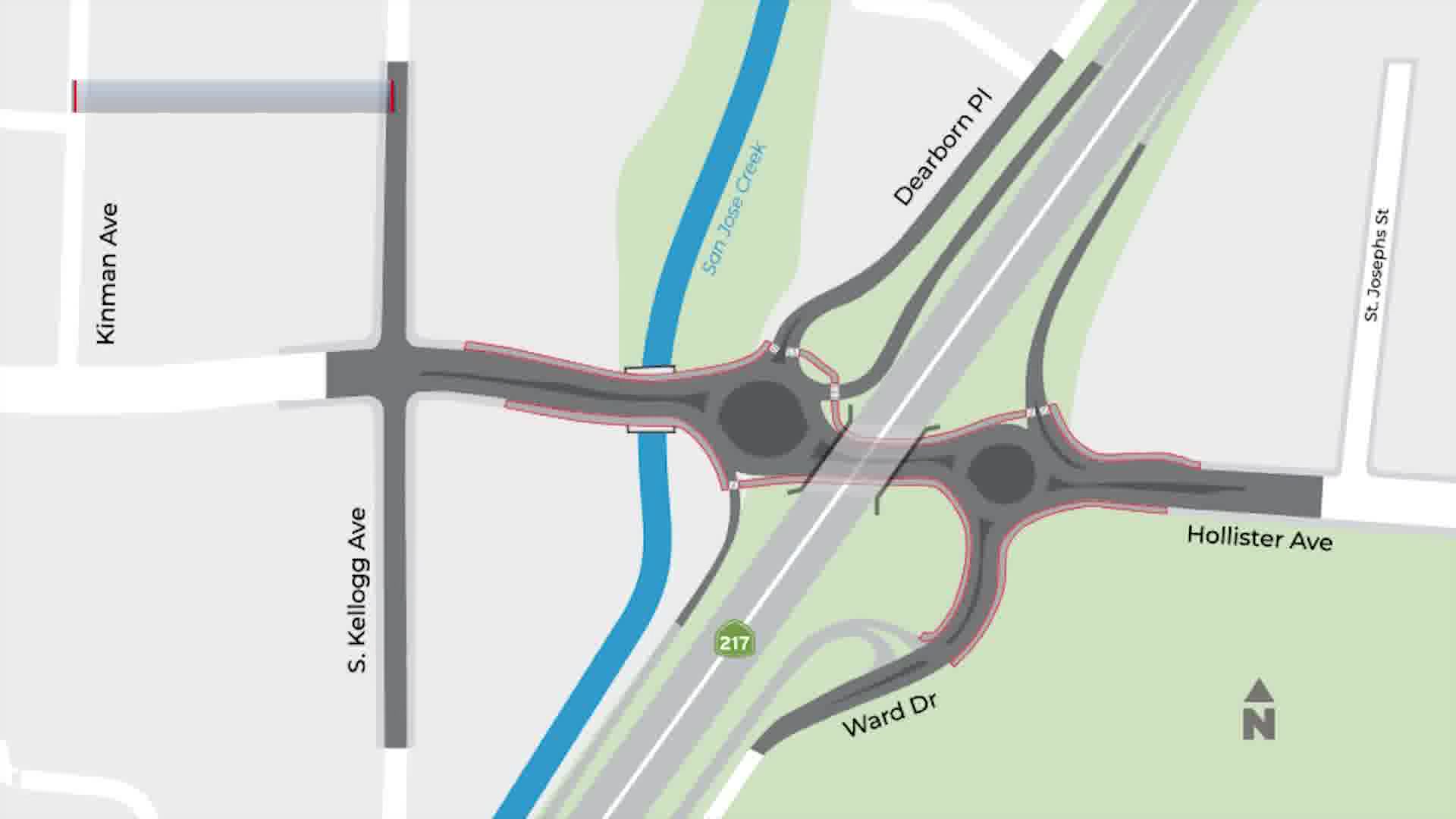 Two Roundabouts Scheduled to Open on Hollister Ave in Old Town Goleta