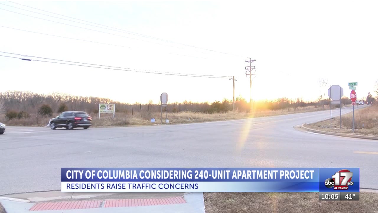 Residents raise traffic concerns as Columbia considers 240-unit apartment project