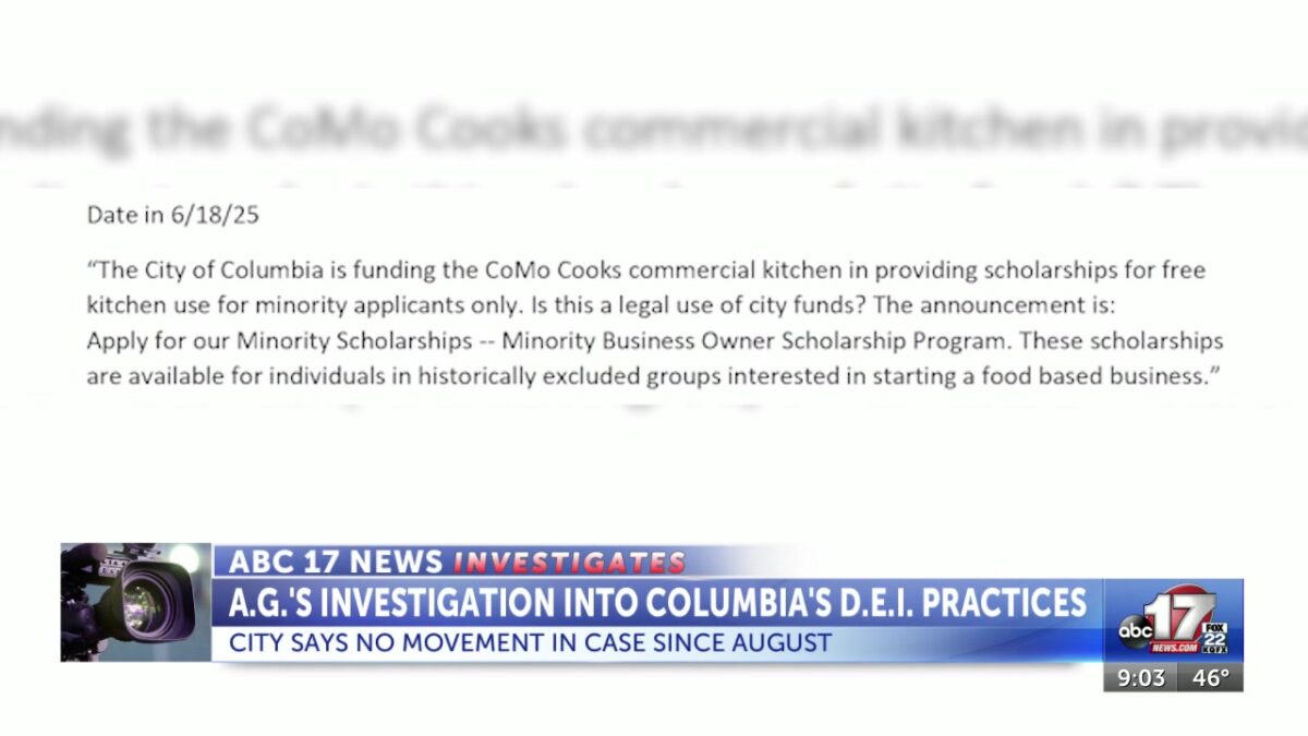 No movement on investigation into City of Columbia’s DEI practices