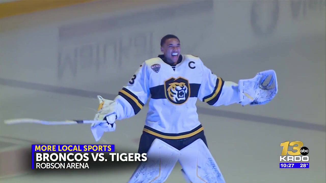 The Colorado College hockey plays their final home game of the season