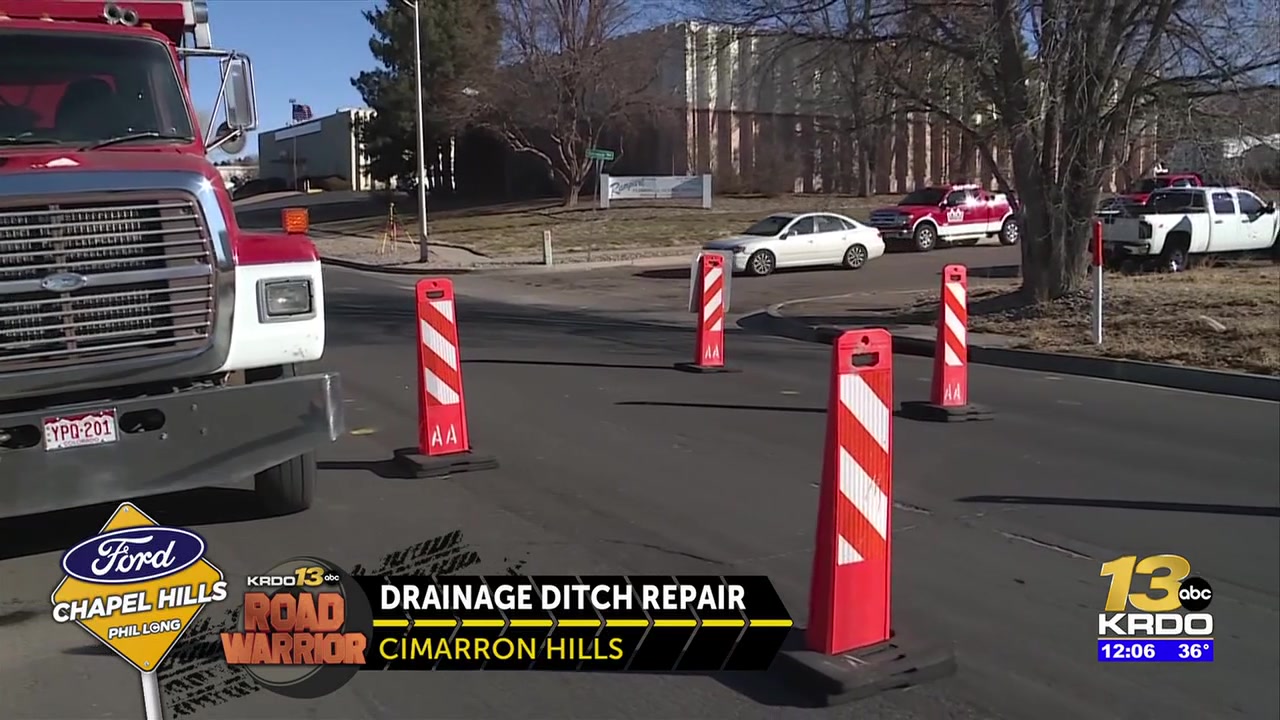 Repairs finally coming to troubled drainage ditch in Cimarron Hills