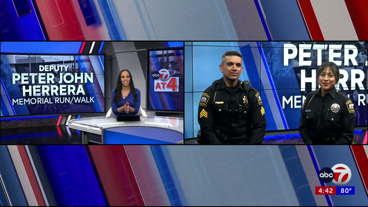 ABC-7 at 4: Deputy Peter John Herrera Memorial 5K Run / Walk
