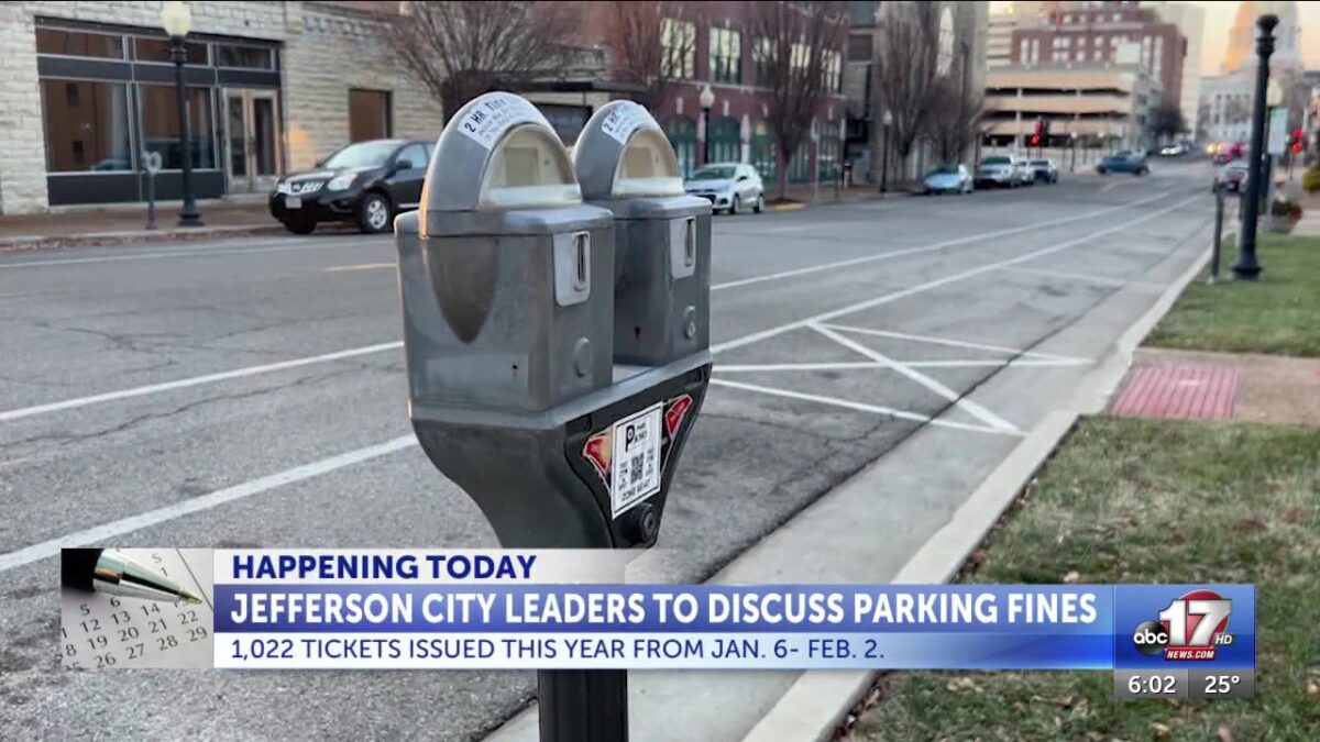 Jefferson City leaders to address parking enforcement and fines