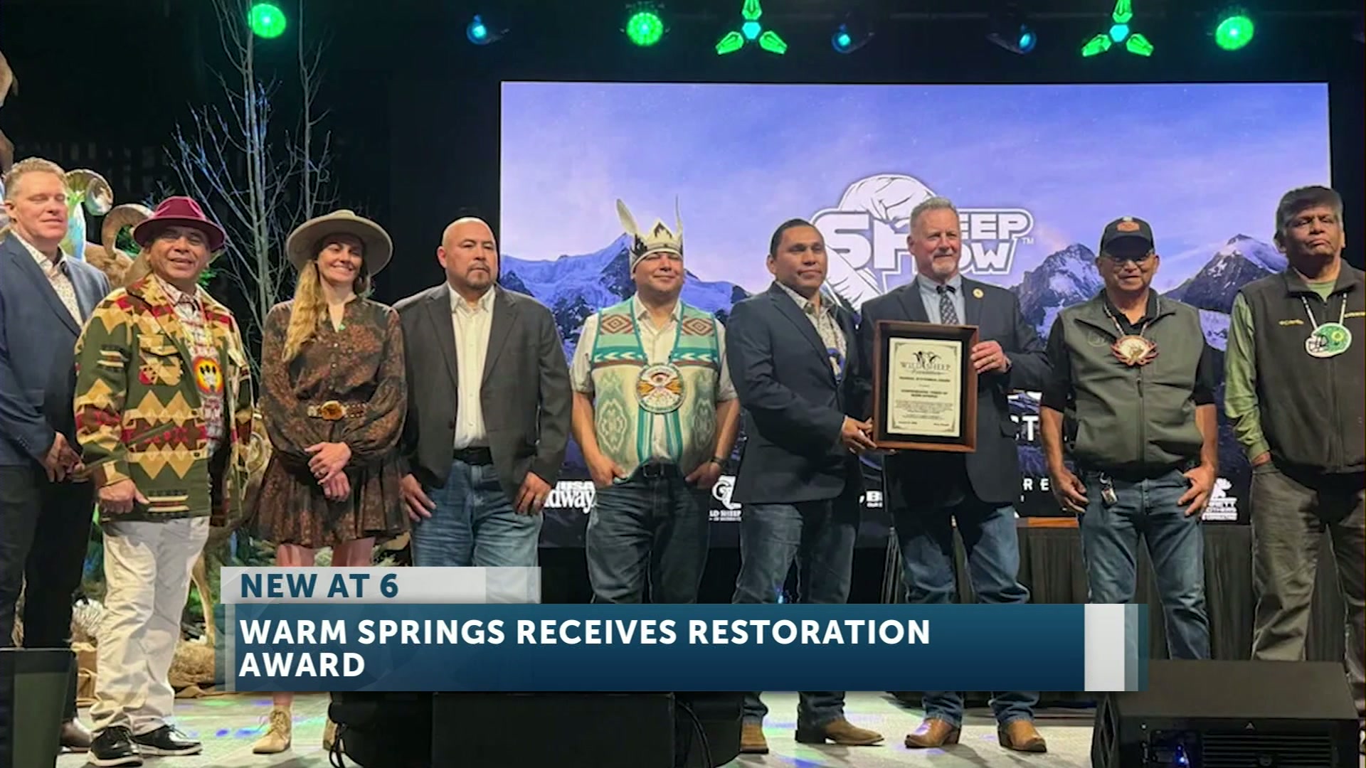 Confederated Tribes of Warm Springs honored for bighorn sheep restoration efforts