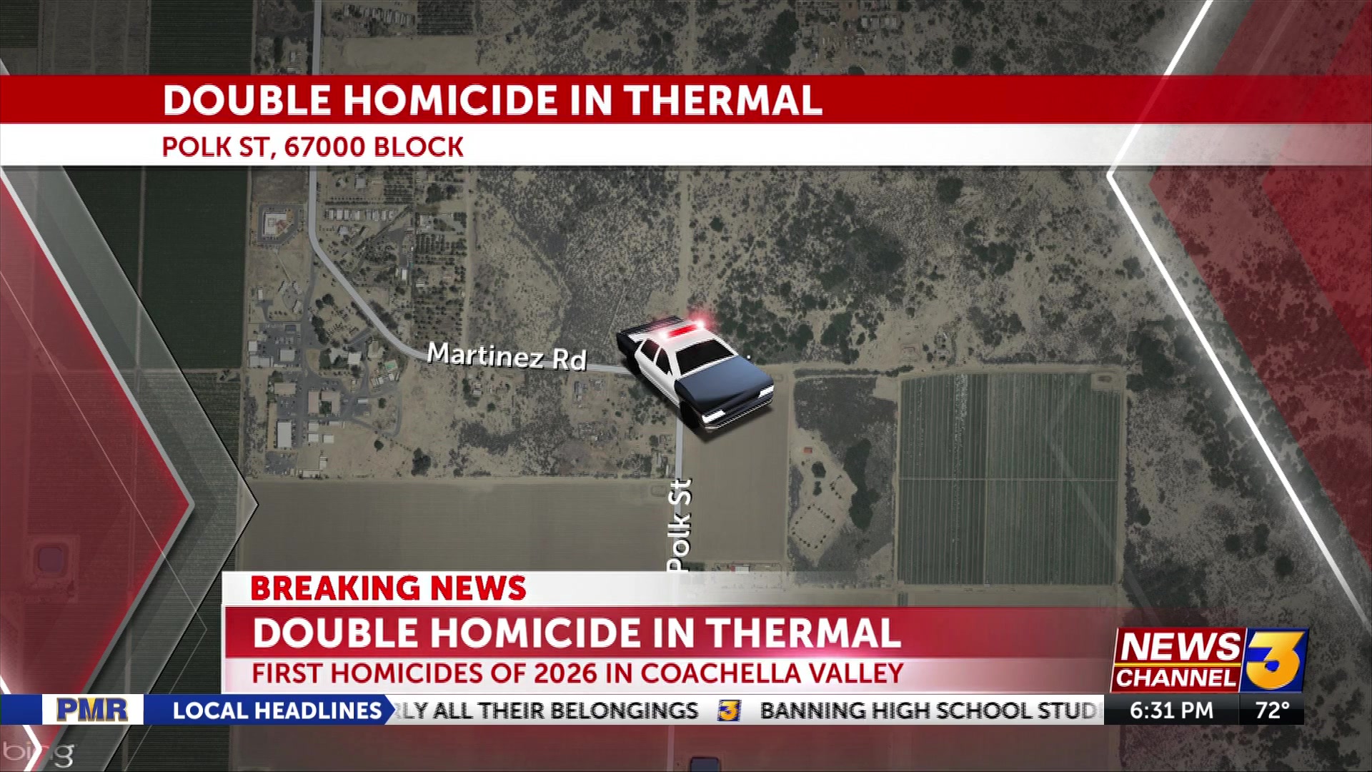 Two killed in Thermal shooting Wednesday night