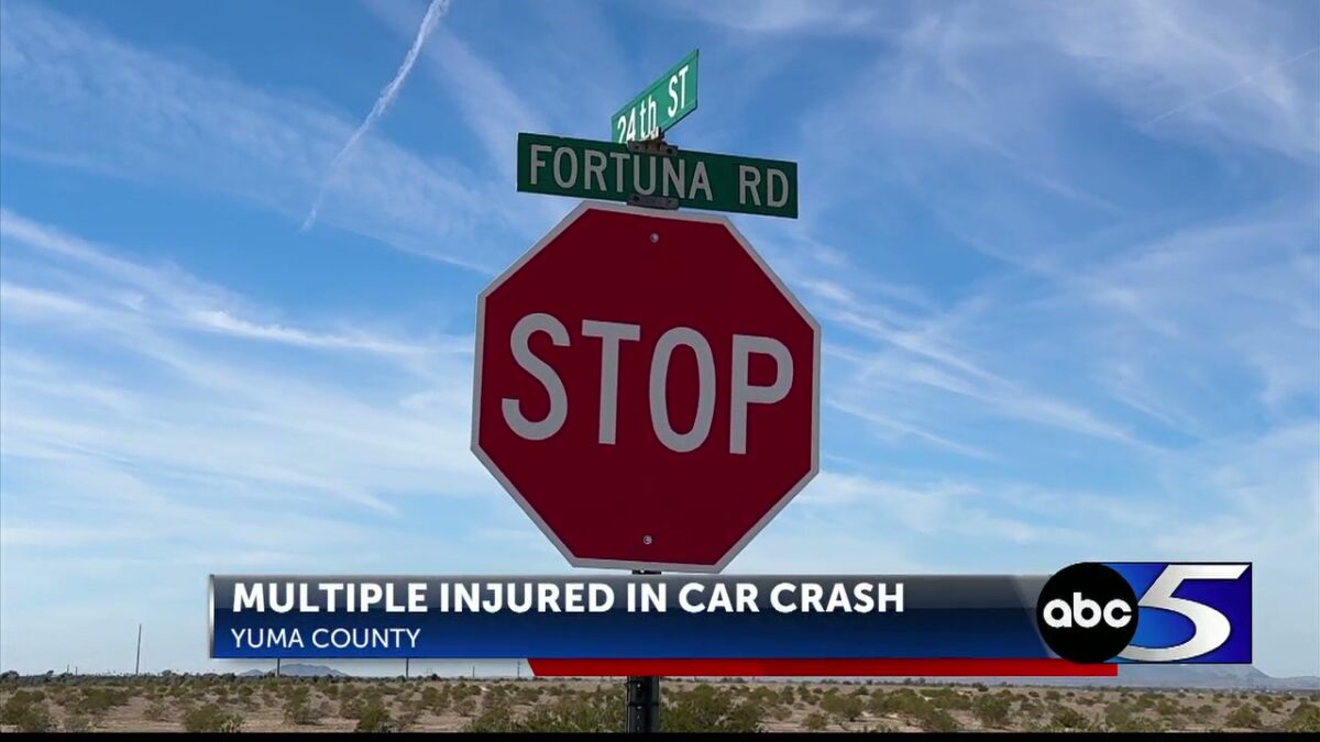 Multiple injured in crash on S. Fortuna Road