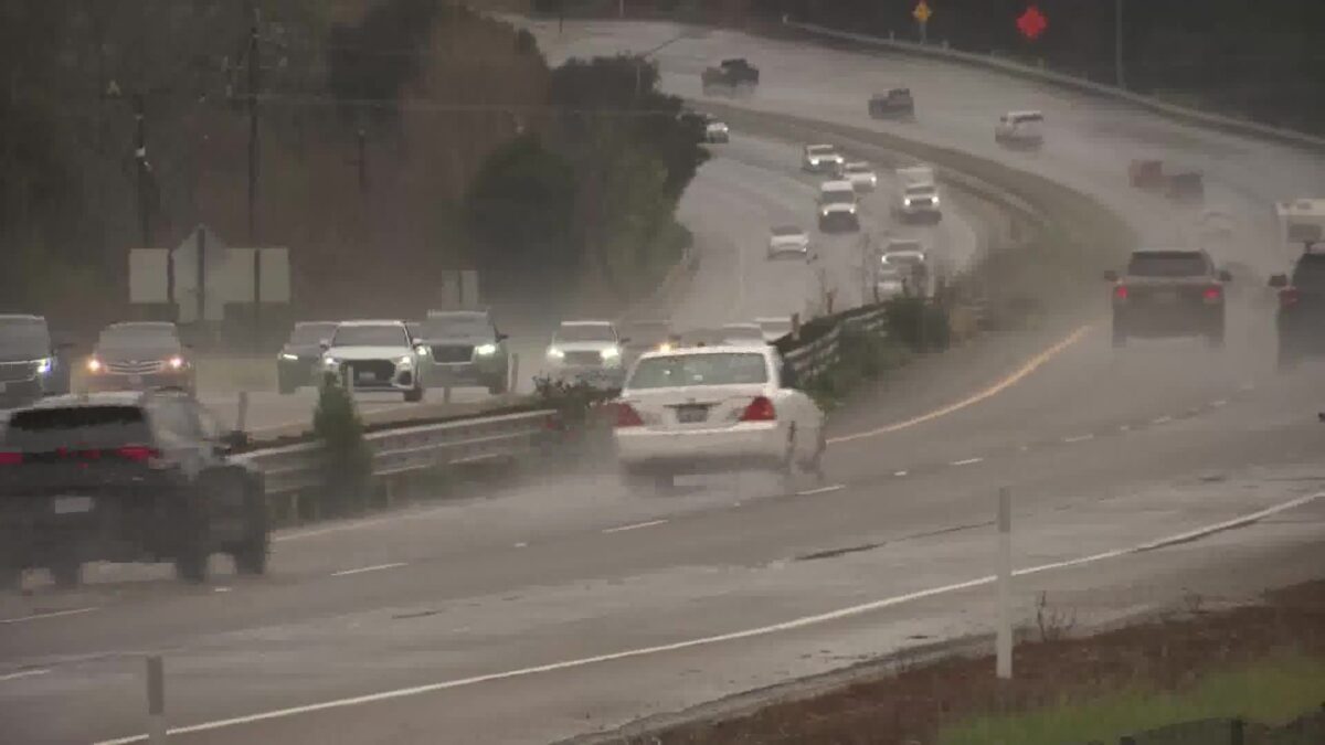 Storm Drenches SLO County With More Than An Inch of Rain Monday Morning