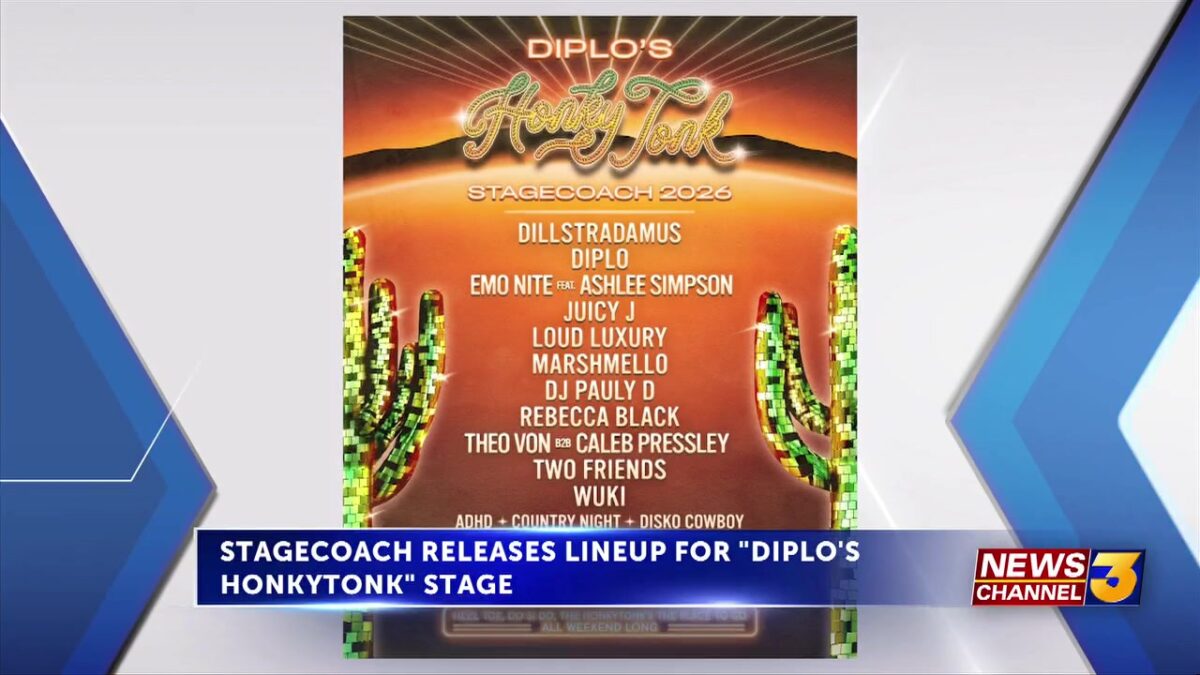 Stagecoach releases lineup for Diplo’s Honkytonk; DJ Pauly D