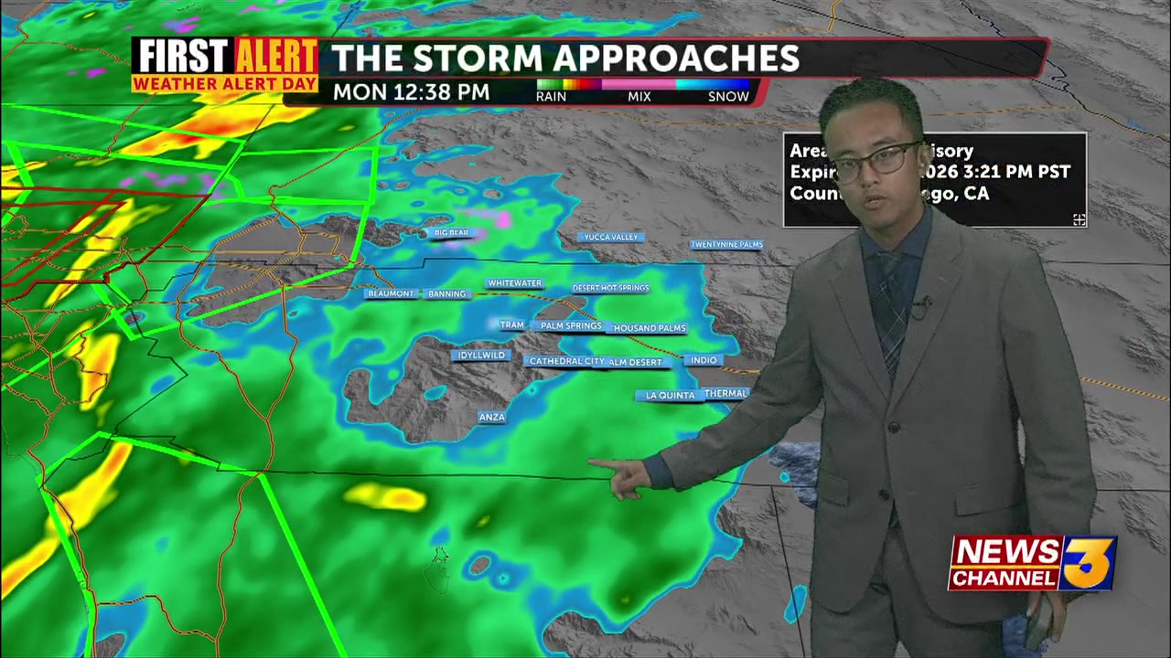 First Alert Weather Alert: Winter storm arrives today